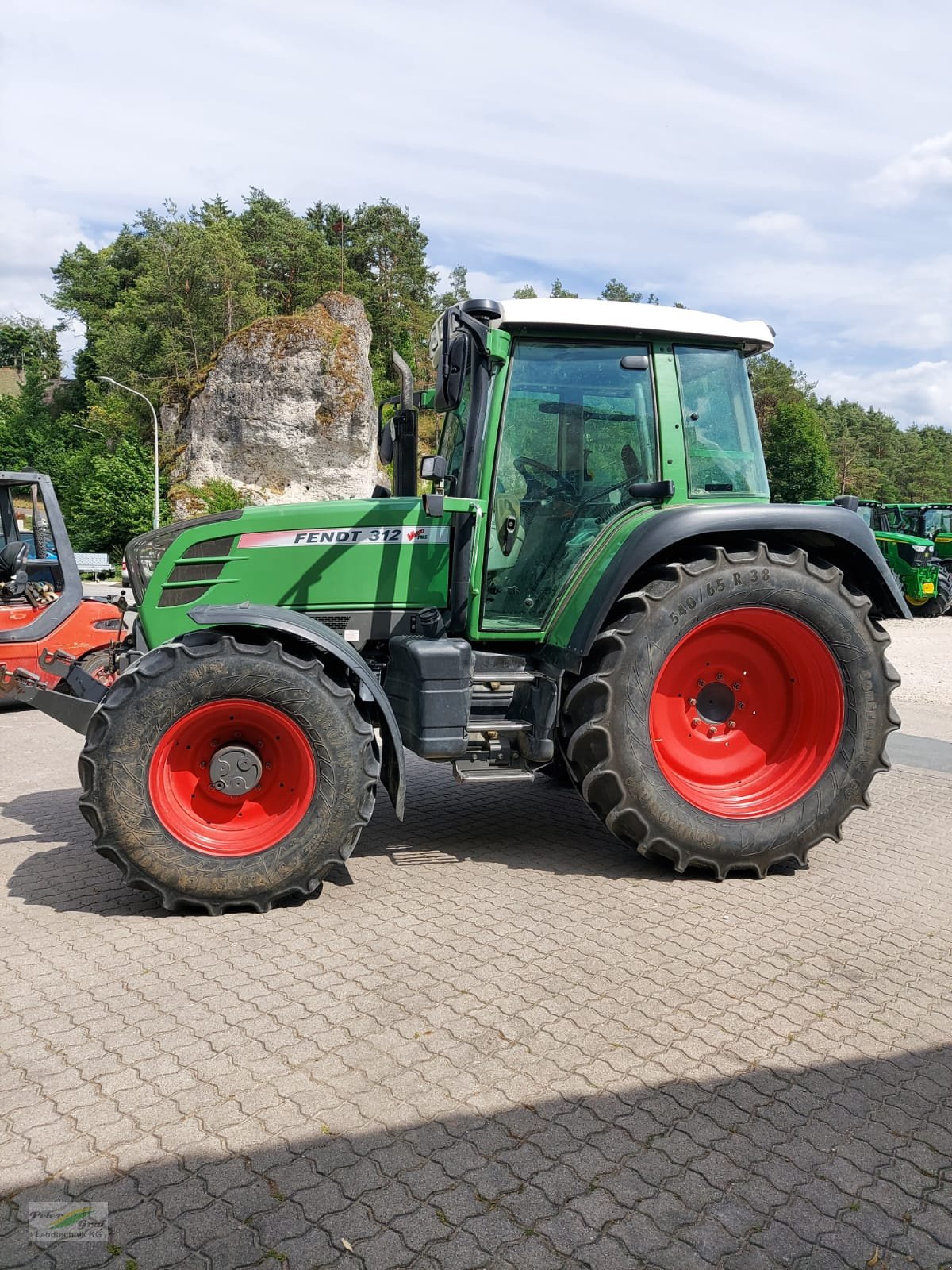 Traktor типа Fendt 312 Vario, Gebrauchtmaschine в Pegnitz-Bronn (Фотография 4)