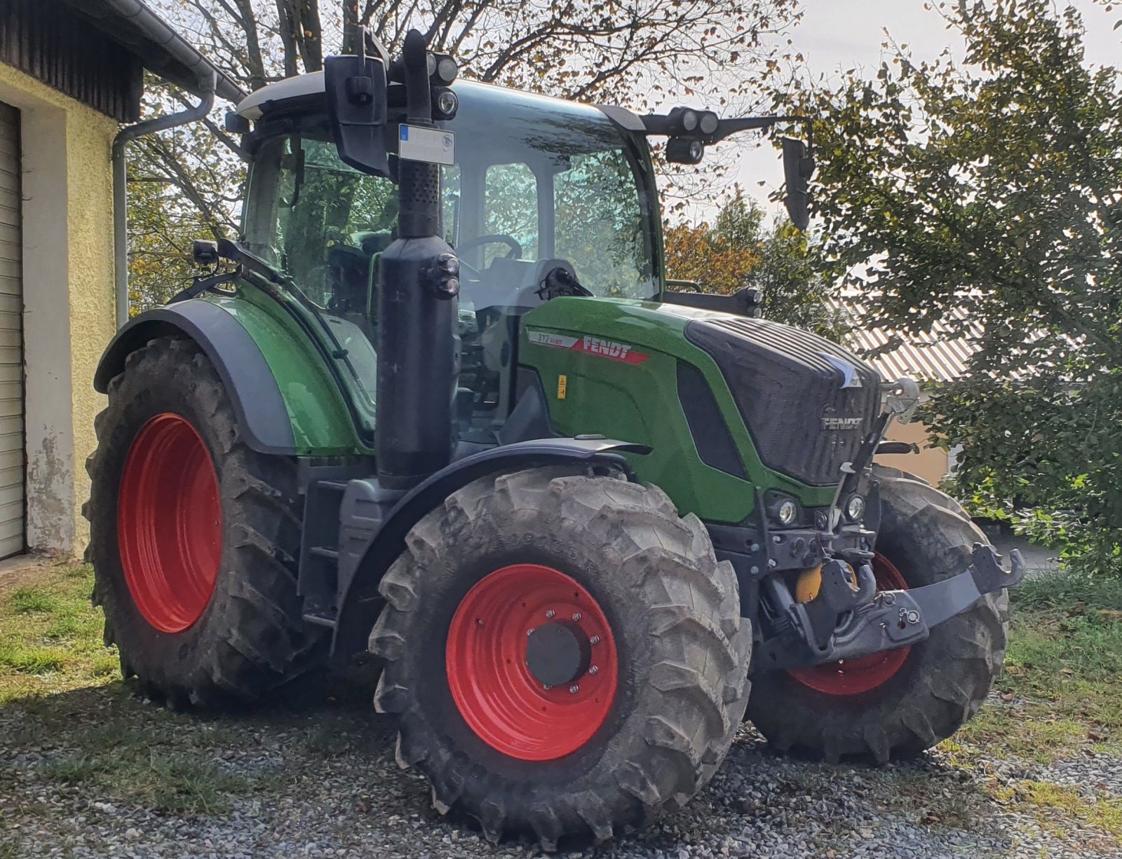 Traktor van het type Fendt 312 Vario, Gebrauchtmaschine in Teunz (Foto 2)