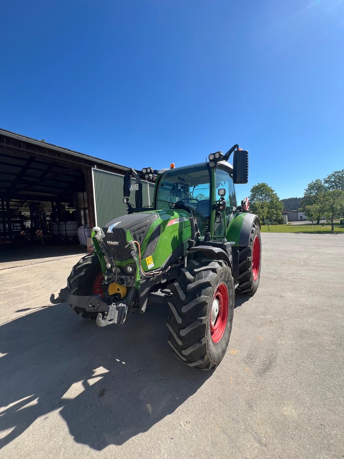 Traktor typu Fendt 313 Prof plus, Gebrauchtmaschine w Donaueschingen (Zdjęcie 1)