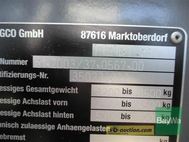 Traktor typu Fendt 313 VARIO POWER S4  #807, Gebrauchtmaschine v Schönau (Obrázek 16)