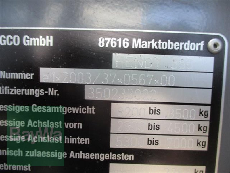 Traktor typu Fendt 313 VARIO POWER S4  #807, Gebrauchtmaschine w Schönau b.Tuntenhausen (Zdjęcie 16)