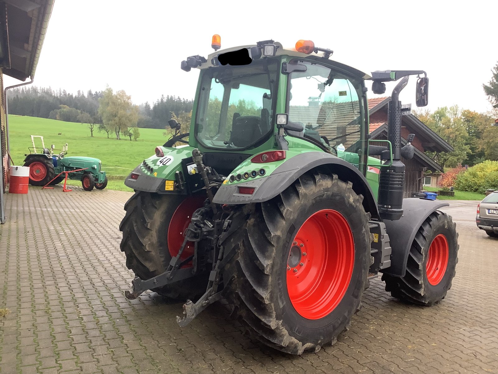 Traktor Türe ait Fendt 313 Vario Power, Gebrauchtmaschine içinde Grünenbach (resim 2)