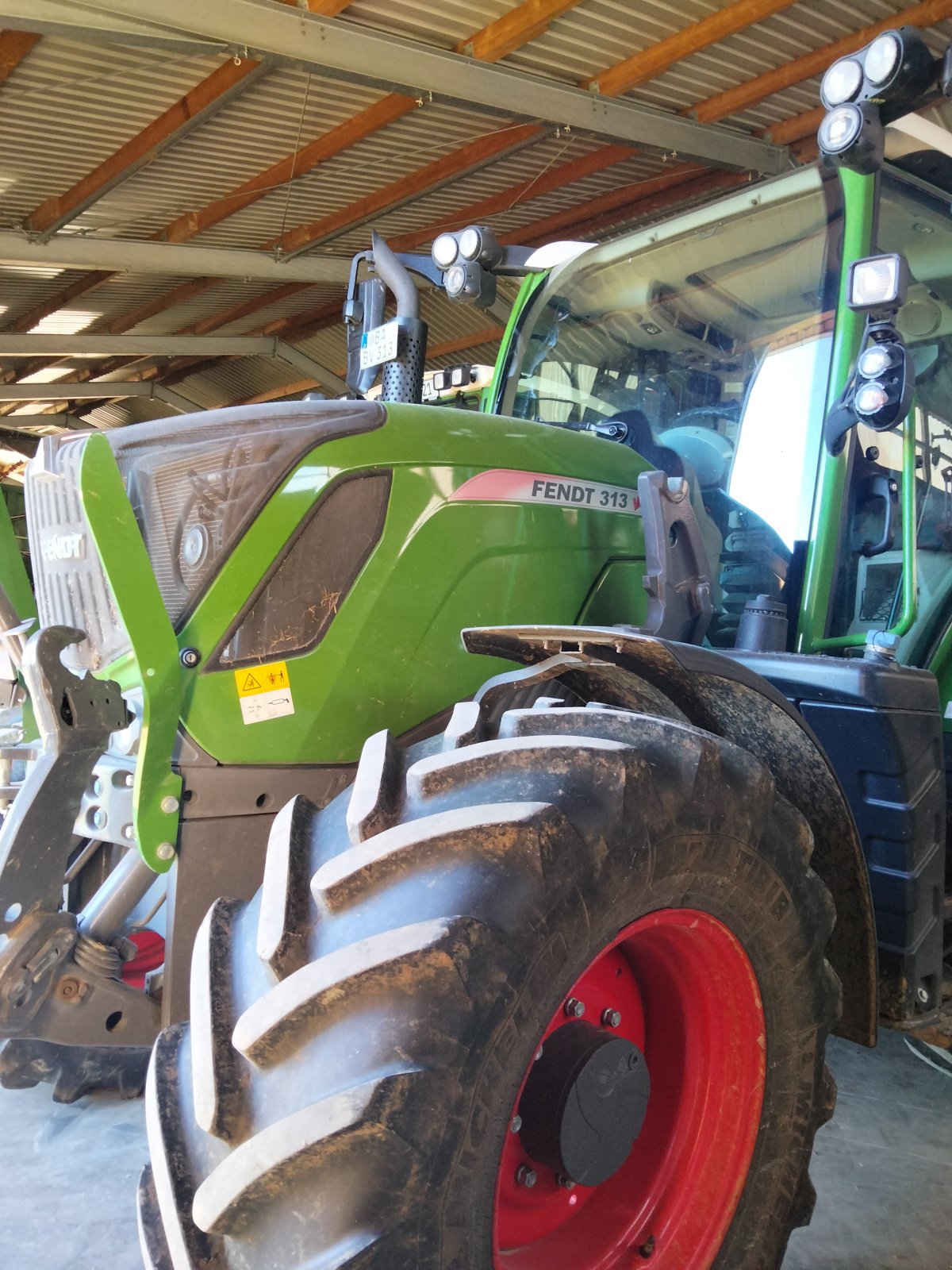 Traktor van het type Fendt 313 Vario Profi, Gebrauchtmaschine in Königsfeld (Foto 1)