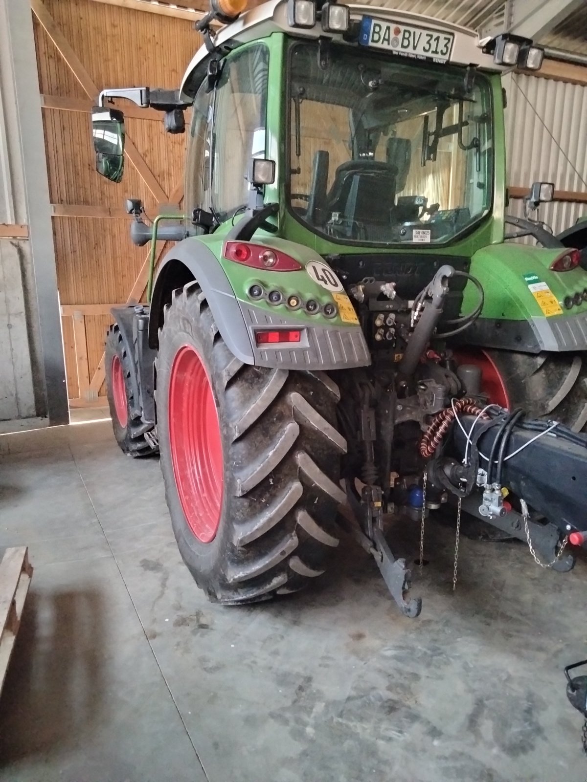 Traktor van het type Fendt 313 Vario Profi, Gebrauchtmaschine in Königsfeld (Foto 2)