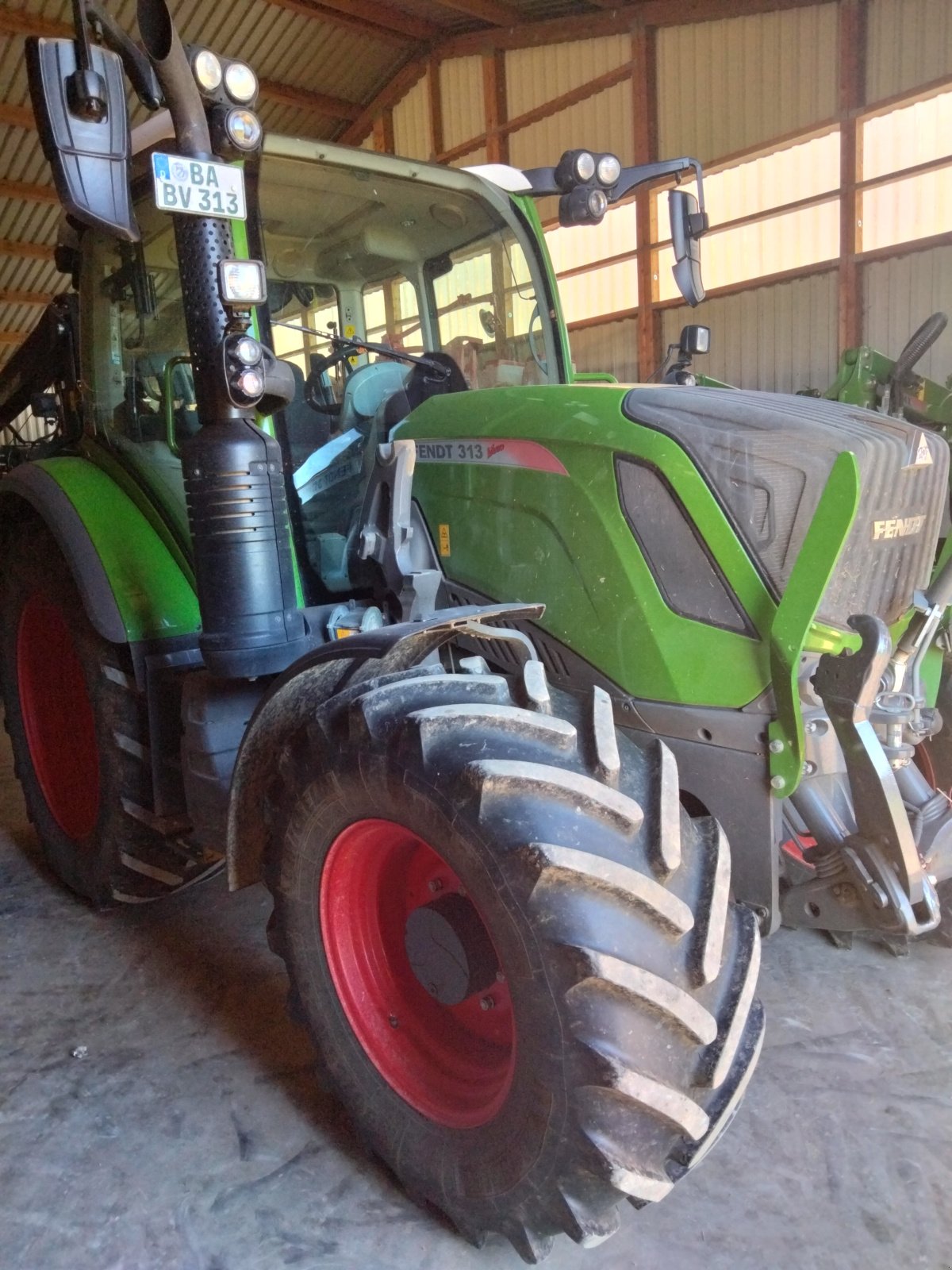 Traktor Türe ait Fendt 313 Vario Profi, Gebrauchtmaschine içinde Königsfeld (resim 3)