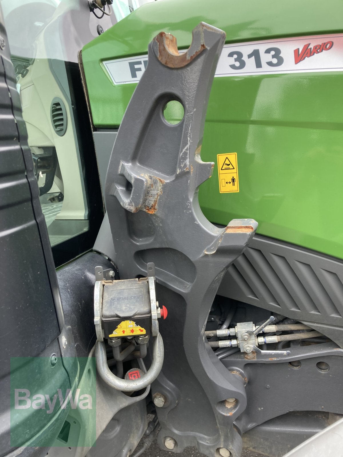 Traktor typu Fendt 313 Vario ProfiPlus, Gebrauchtmaschine w Giebelstadt (Zdjęcie 4)