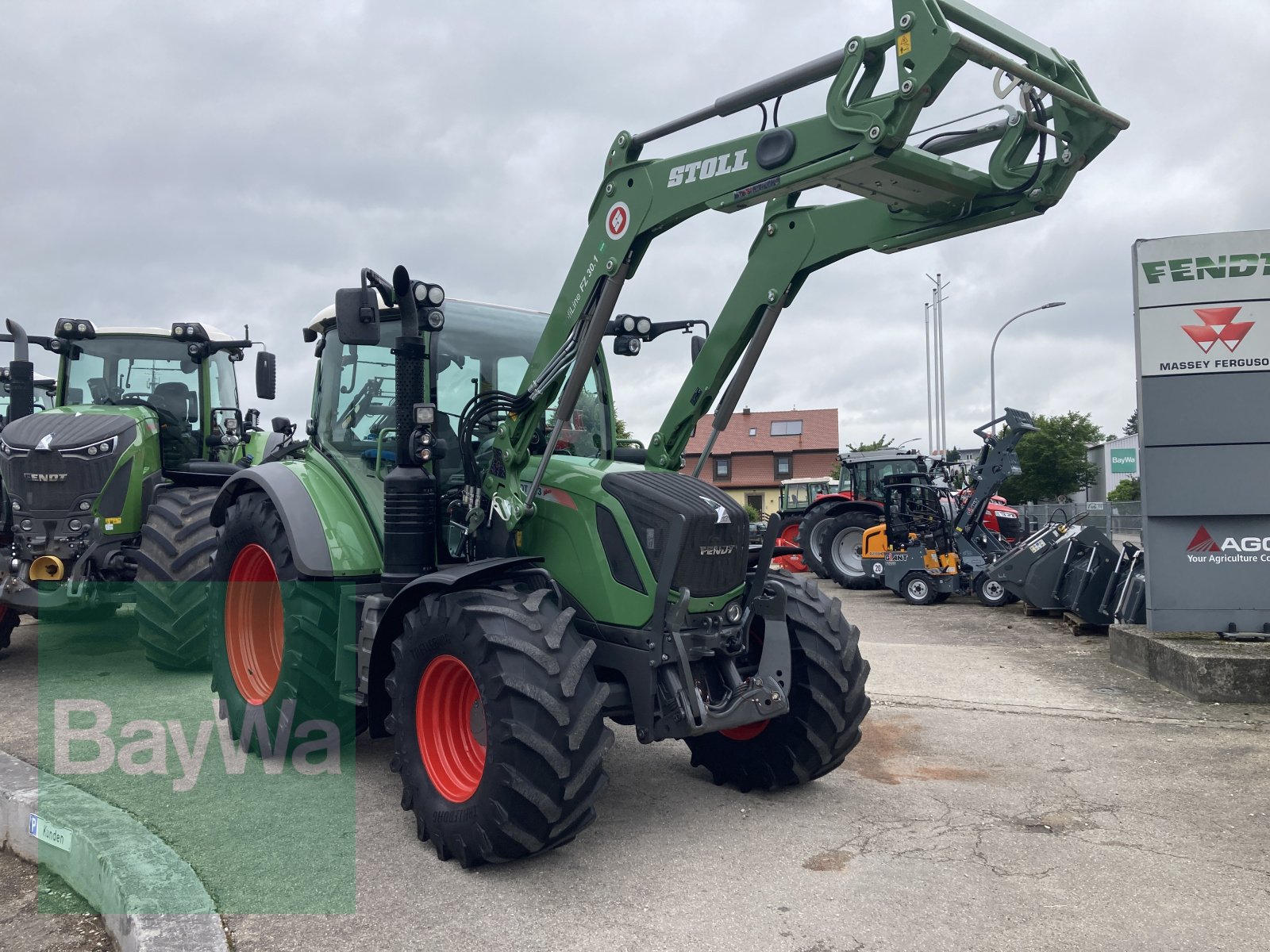 Traktor του τύπου Fendt 313 Vario S4 Power + Stoll 30.1 Profiline, Gebrauchtmaschine σε Dinkelsbühl (Φωτογραφία 2)