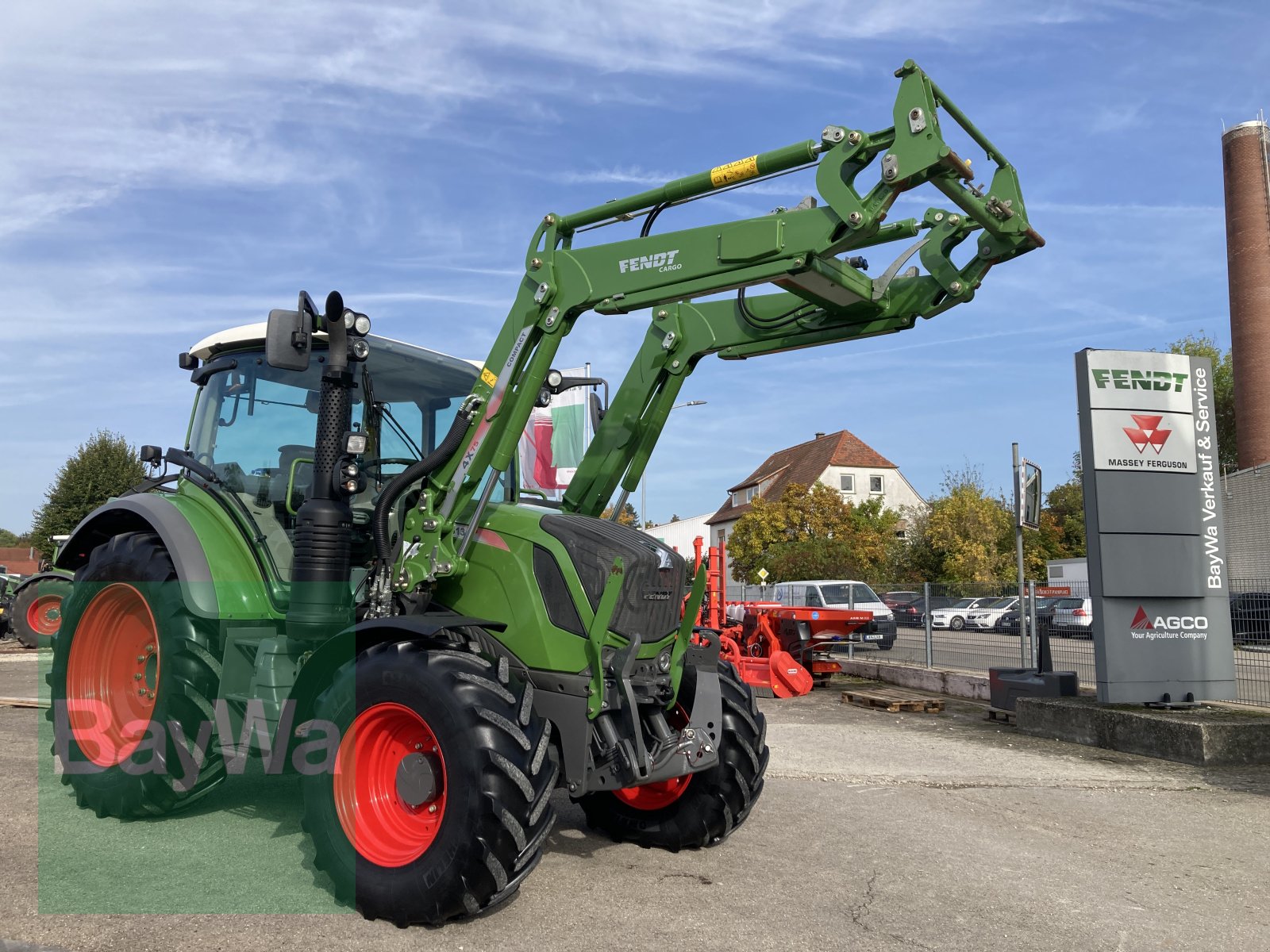 Traktor van het type Fendt 313 Vario S4 Power, Gebrauchtmaschine in Dinkelsbühl (Foto 1)