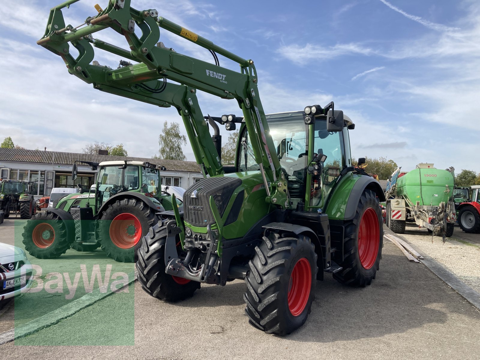 Traktor del tipo Fendt 313 Vario S4 Power, Gebrauchtmaschine In Dinkelsbühl (Immagine 4)