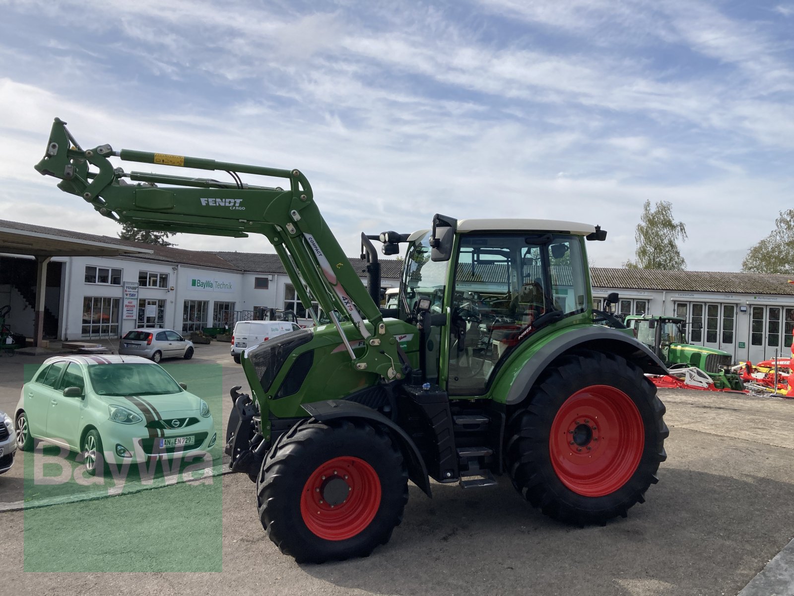 Traktor Türe ait Fendt 313 Vario S4 Power, Gebrauchtmaschine içinde Dinkelsbühl (resim 5)