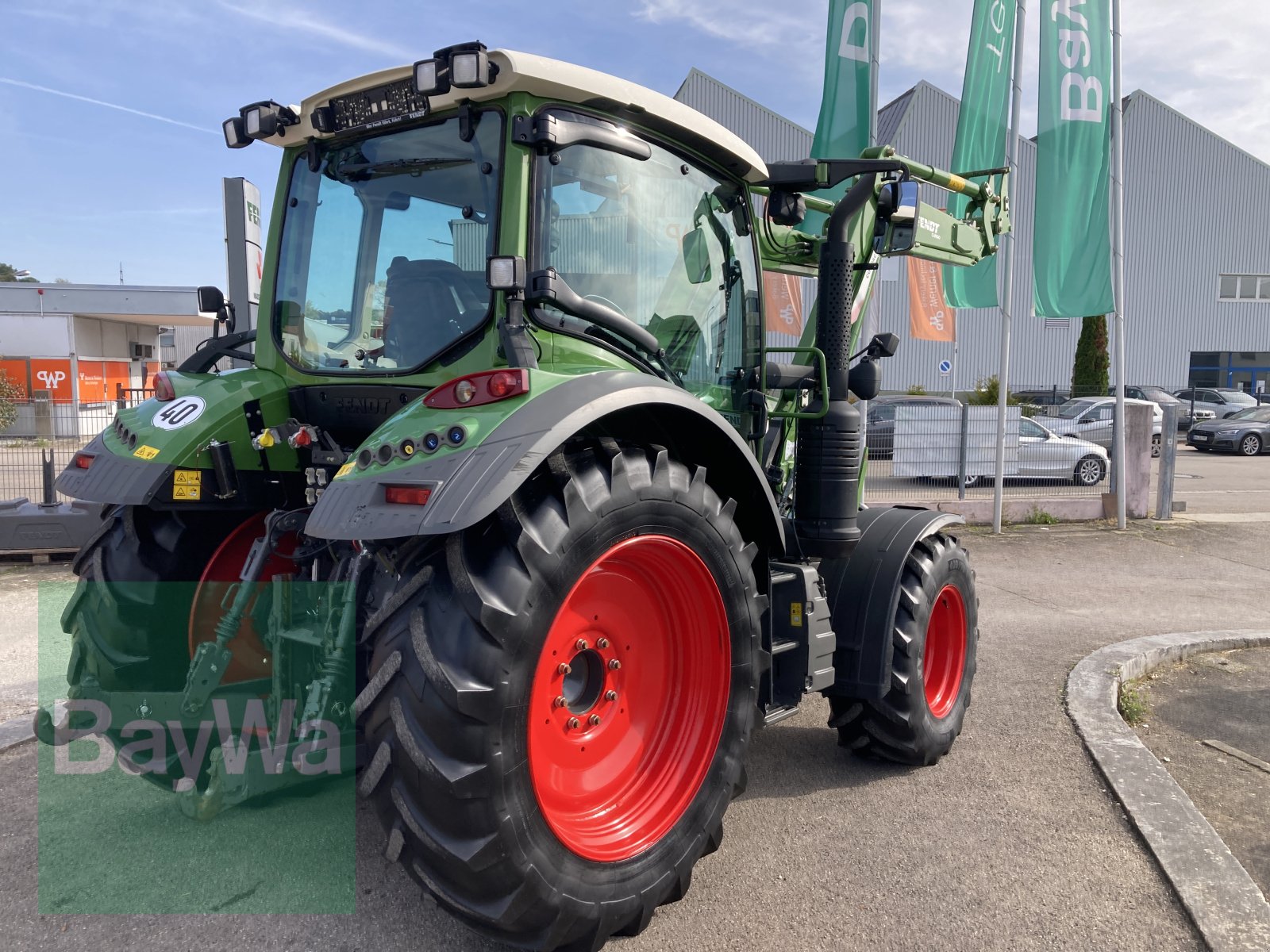 Traktor van het type Fendt 313 Vario S4 Power, Gebrauchtmaschine in Dinkelsbühl (Foto 10)