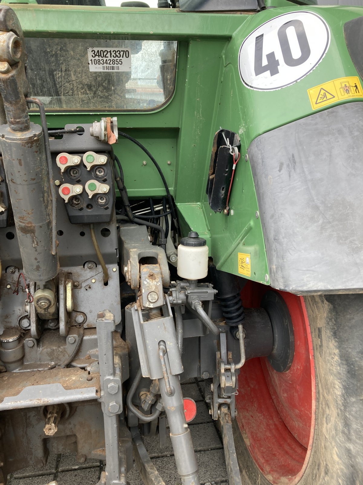 Traktor του τύπου Fendt 313 Vario SCR, Gebrauchtmaschine σε Wülfershausen an der Saale (Φωτογραφία 8)