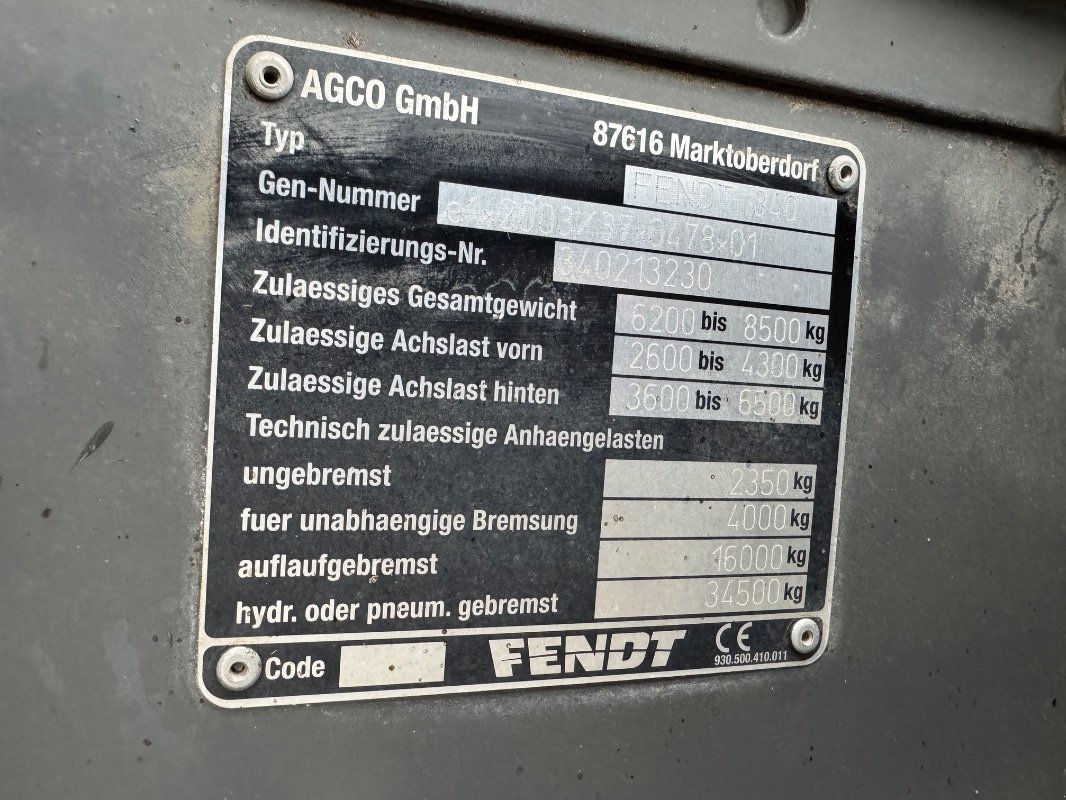 Traktor tip Fendt 313 Vario TMS, Gebrauchtmaschine in Liebenwalde (Poză 16)