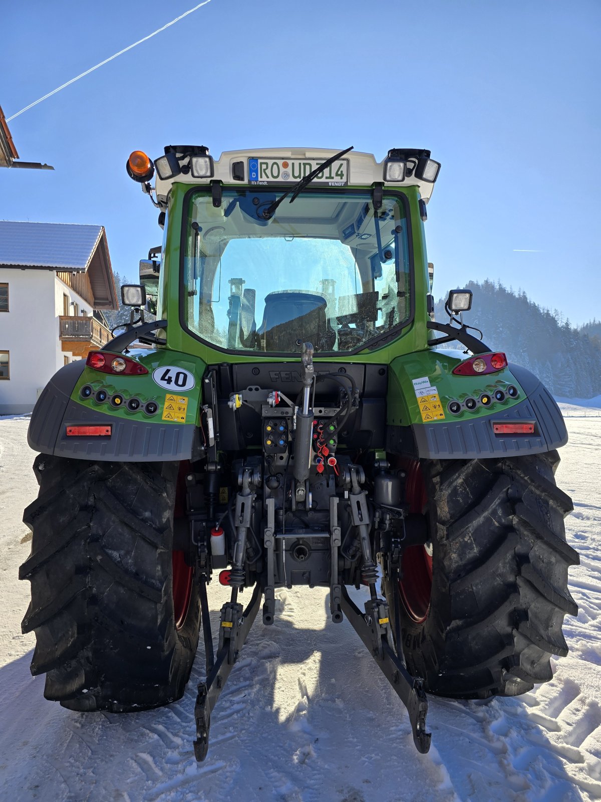 Traktor Türe ait Fendt 314 Varia GEN4, Gebrauchtmaschine içinde Kiefersfelden (resim 3)