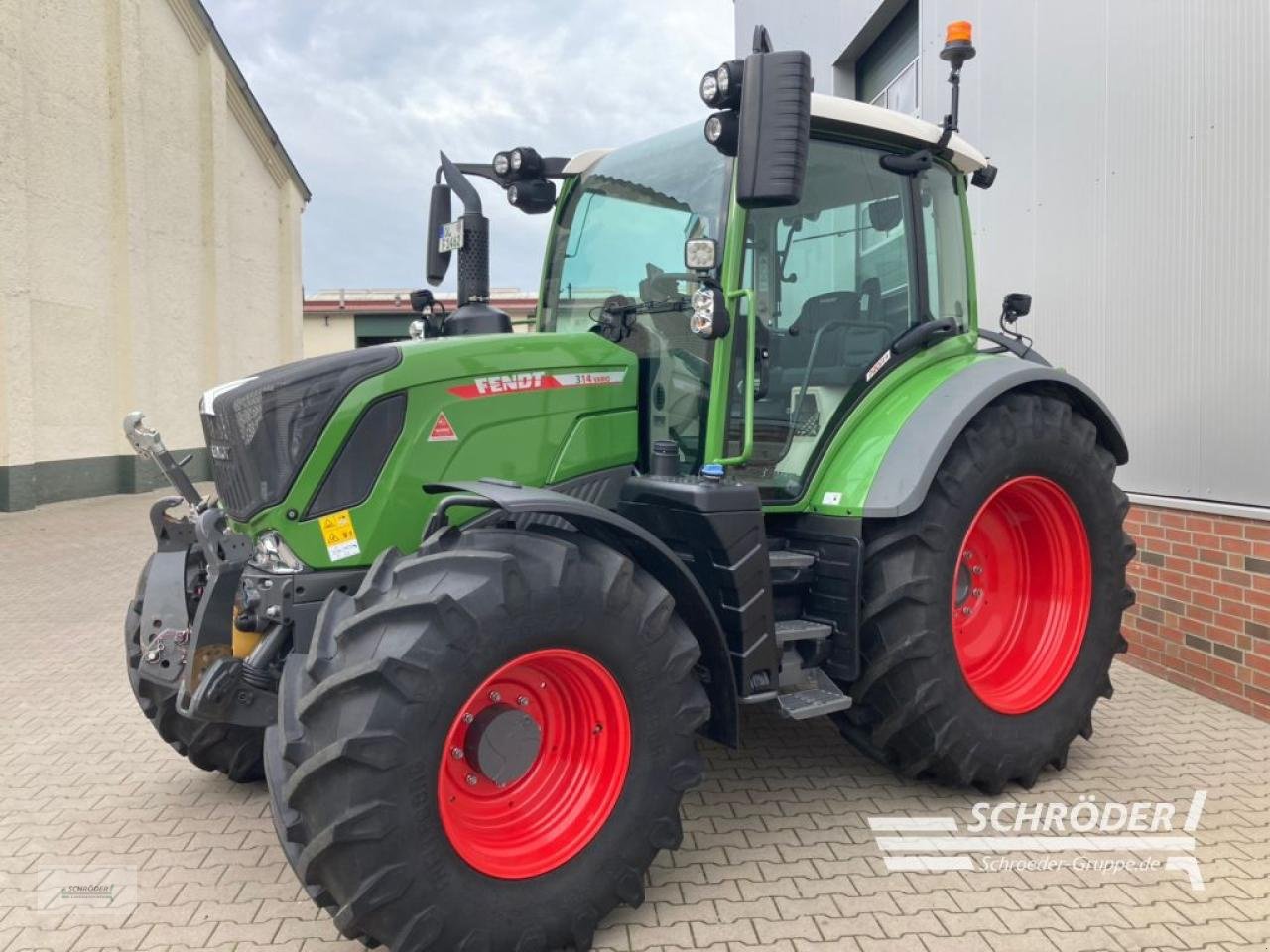 Traktor del tipo Fendt 314 VARIO GEN4 PROFI PLUS, Neumaschine In Wildeshausen (Immagine 4)