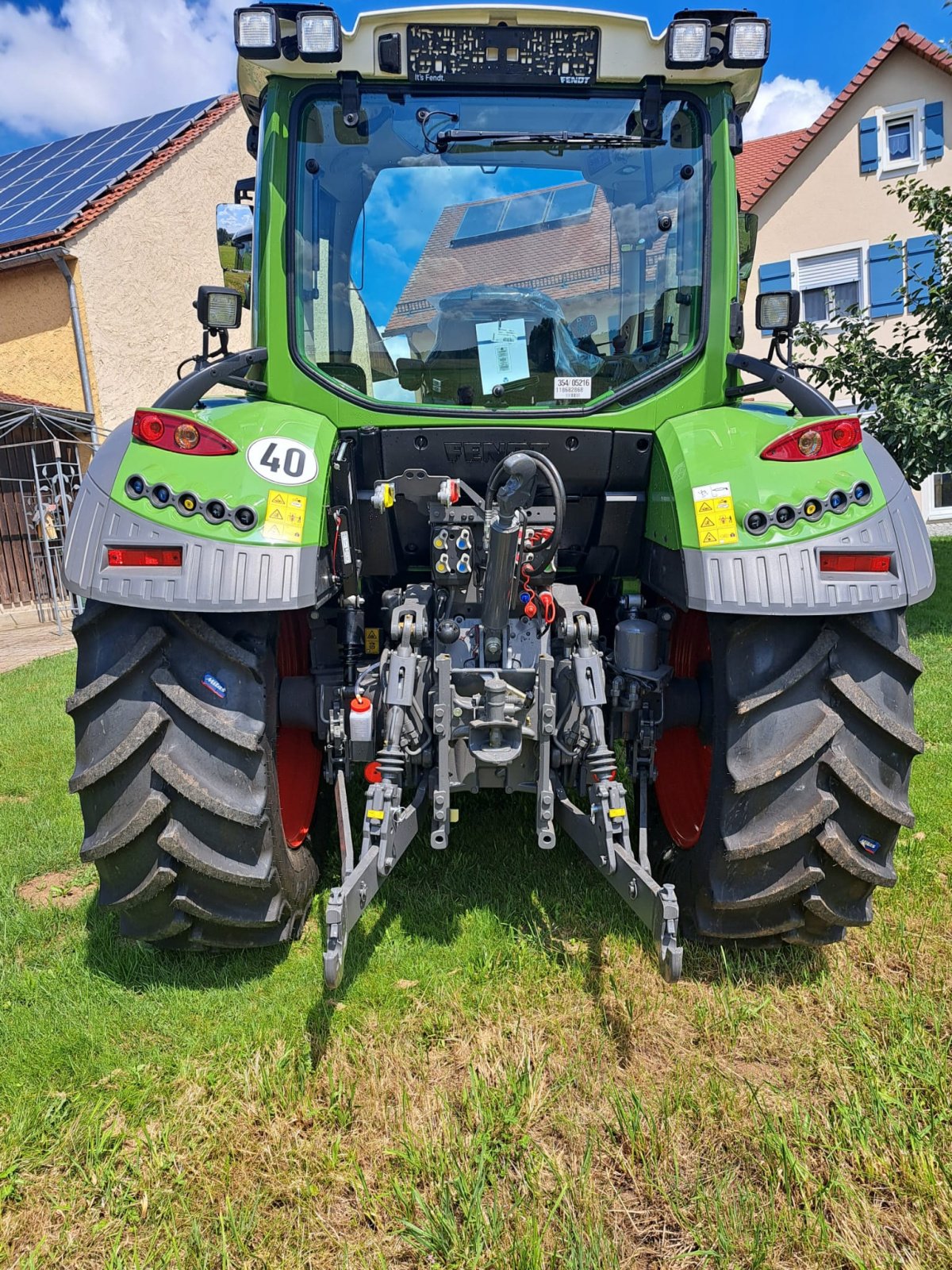 Traktor tipa Fendt 314 Vario, Neumaschine u Wittelshofen (Slika 9)