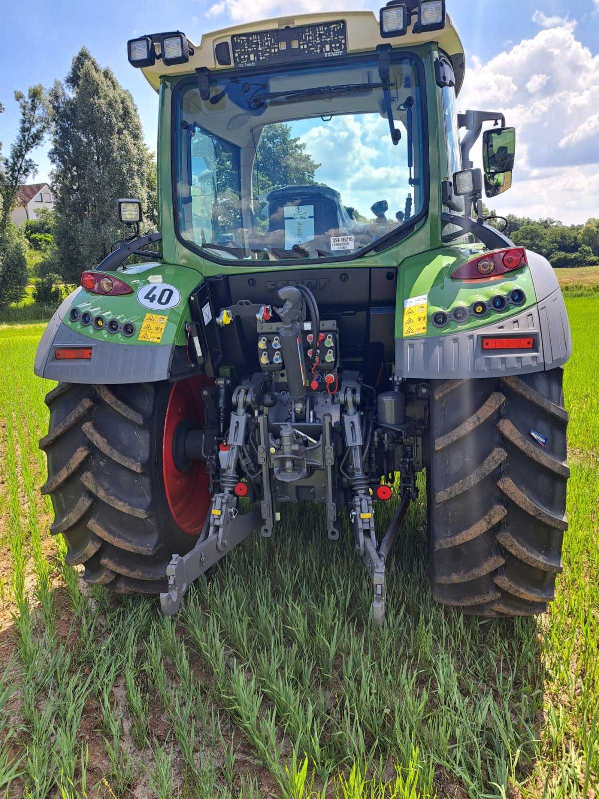 Traktor del tipo Fendt 314 Vario, Neumaschine en Wittelshofen (Imagen 17)