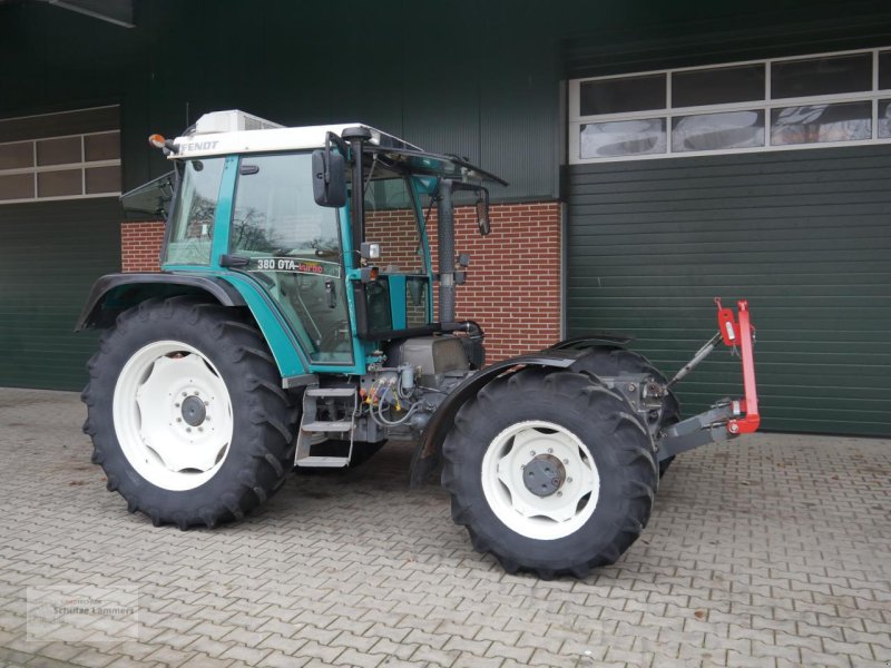 Traktor des Typs Fendt 380 GTA Turbo FZW Klima nur 6200 Std., Gebrauchtmaschine in Borken (Bild 1)