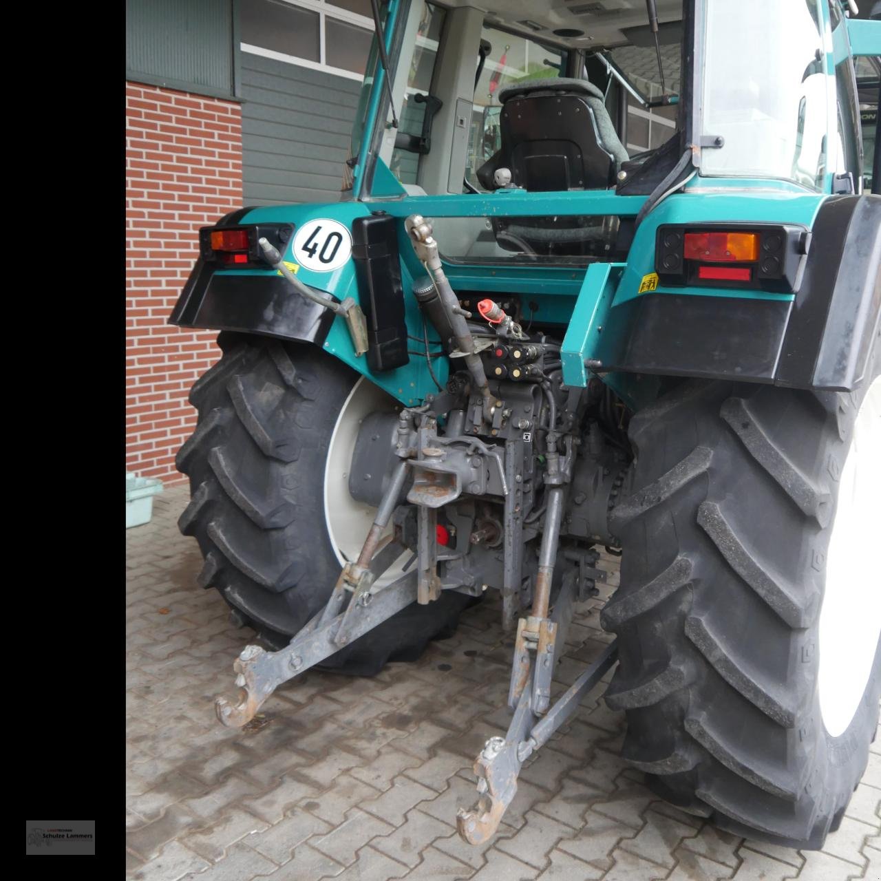 Traktor от тип Fendt 380 GTA Turbo FZW Klima nur 6200 Std., Gebrauchtmaschine в Borken (Снимка 9)