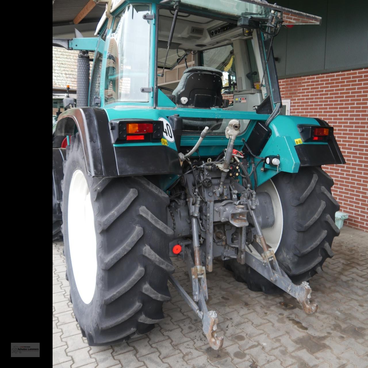 Traktor от тип Fendt 380 GTA Turbo FZW Klima nur 6200 Std., Gebrauchtmaschine в Borken (Снимка 11)