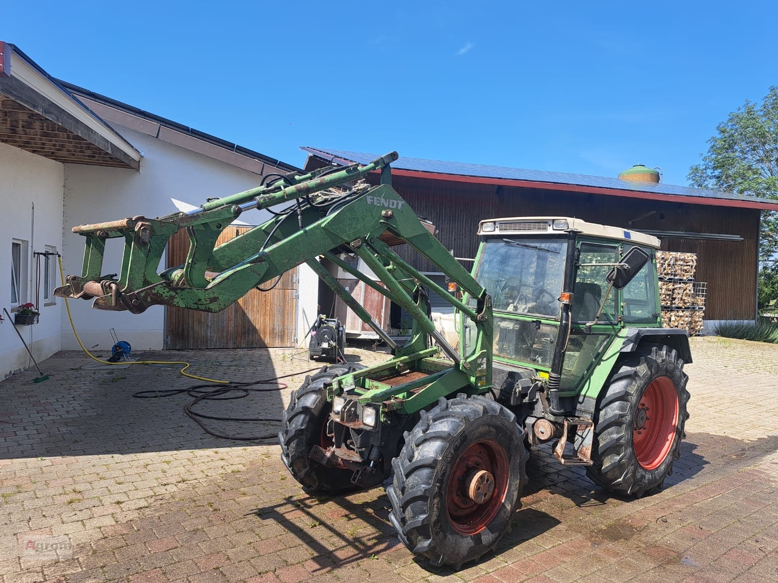 Traktor типа Fendt 380 GTA, Gebrauchtmaschine в Riedhausen (Фотография 18)