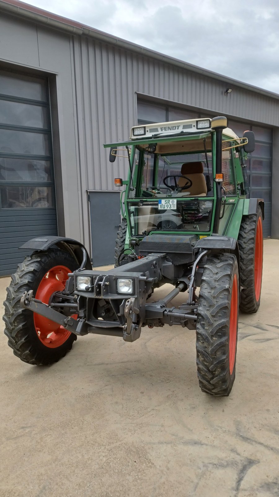 Traktor типа Fendt 380 GTA, Gebrauchtmaschine в Laberweinting (Фотография 10)