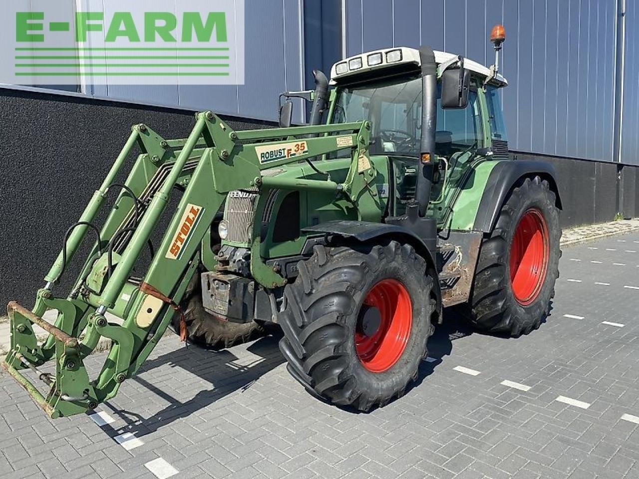 Traktor van het type Fendt 409 vario met stoll fz 35 voorlader, Gebrauchtmaschine in gg VEGHEL (Foto 1)