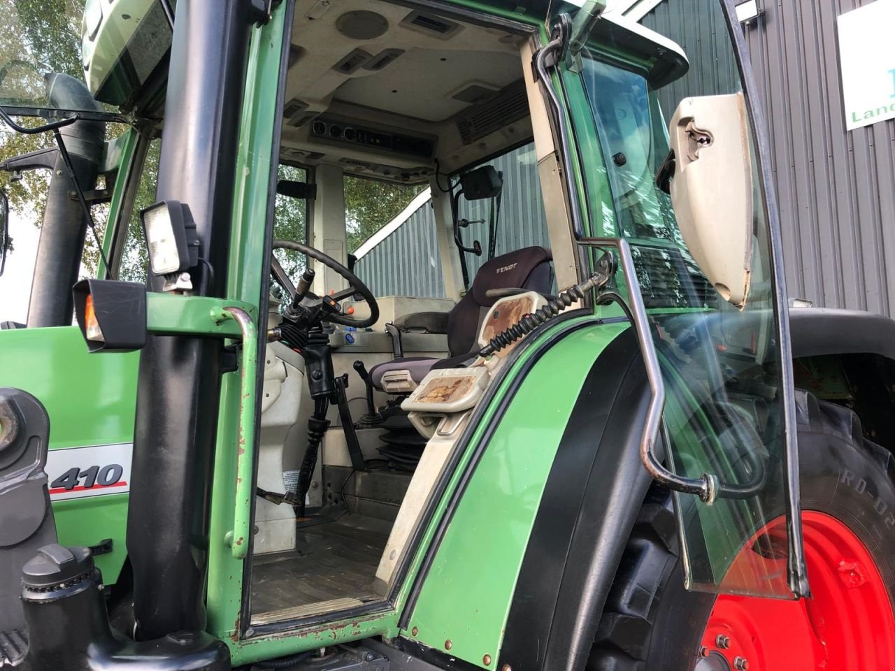 Traktor Türe ait Fendt 410 vario, Gebrauchtmaschine içinde Daarle (resim 8)