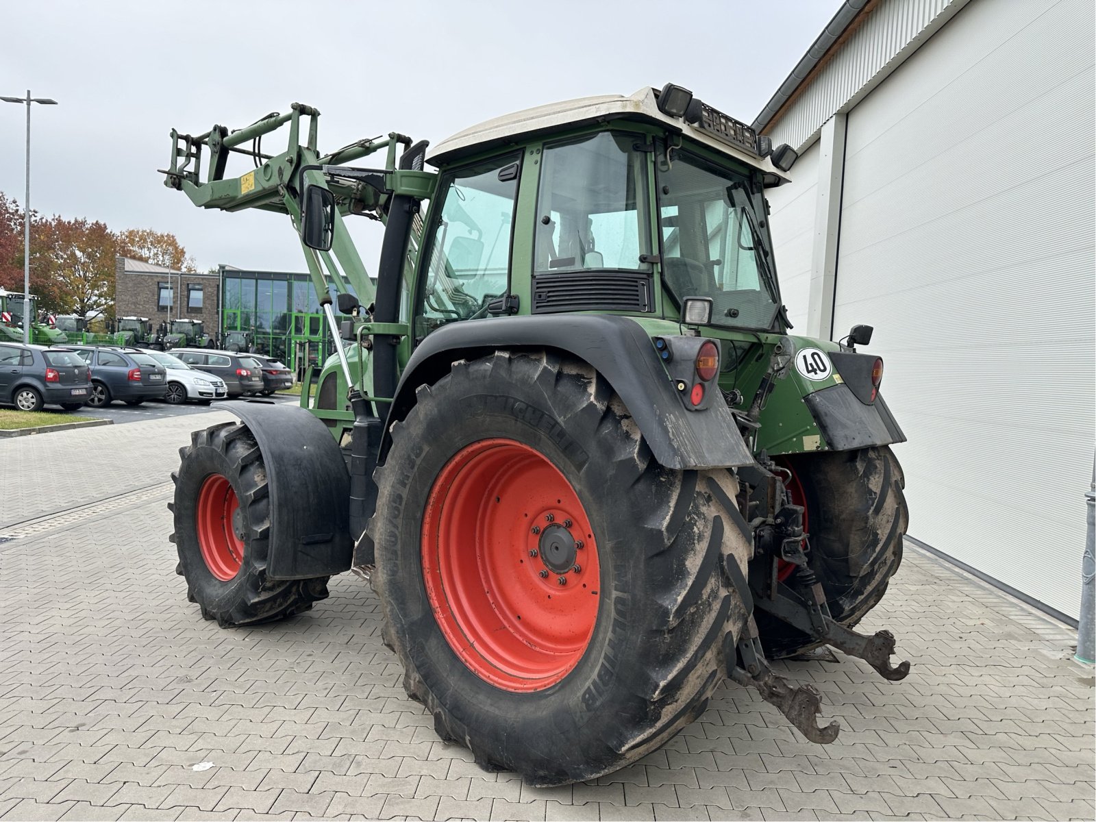 Traktor van het type Fendt 410 Vario, Gebrauchtmaschine in Bad Oldesloe (Foto 3)