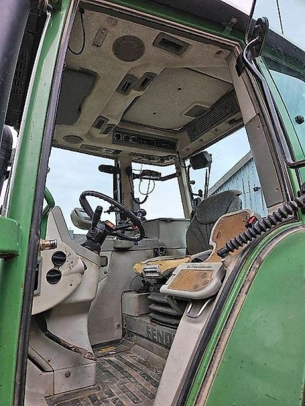 Traktor Türe ait Fendt 411 Vario mit Frontlader und Frontzapfwelle, Gebrauchtmaschine içinde Honigsee (resim 15)