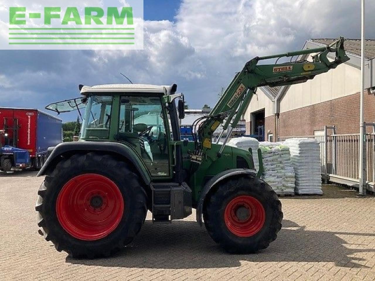 Traktor typu Fendt 411 vario + stoll voorlader, Gebrauchtmaschine w gg VEGHEL (Zdjęcie 1)