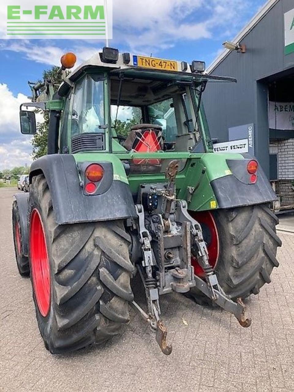 Traktor Türe ait Fendt 411 vario + stoll voorlader, Gebrauchtmaschine içinde gg VEGHEL (resim 6)