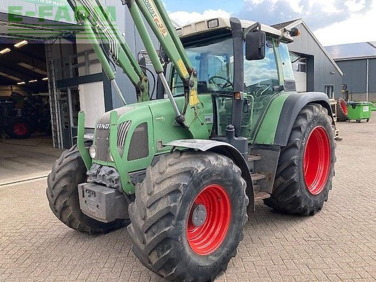 Traktor del tipo Fendt 411 vario + stoll voorlader, Gebrauchtmaschine In gg VEGHEL (Immagine 4)