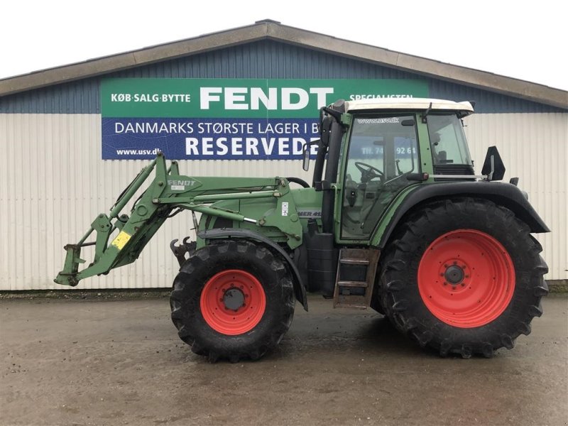 Traktor типа Fendt 412 Vario Fendt Frontlæsser, Gebrauchtmaschine в Rødekro (Фотография 1)