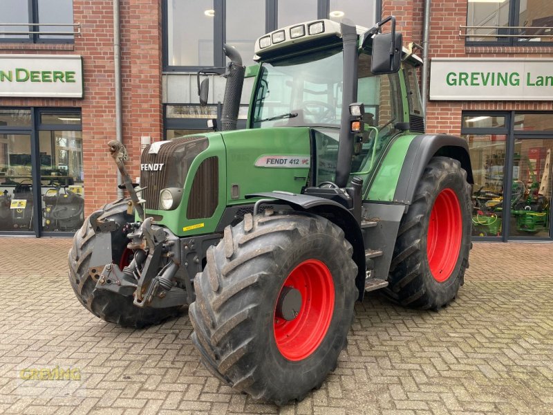 Traktor Türe ait Fendt 412 Vario TMS, Gebrauchtmaschine içinde Ahaus (resim 1)