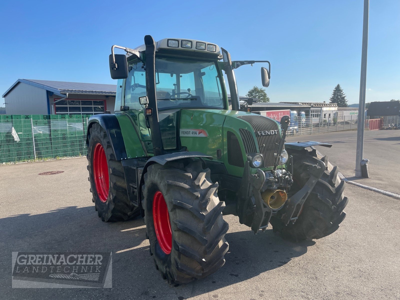 Traktor Türe ait Fendt 412  Vario, Gebrauchtmaschine içinde Pfullendorf (resim 5)