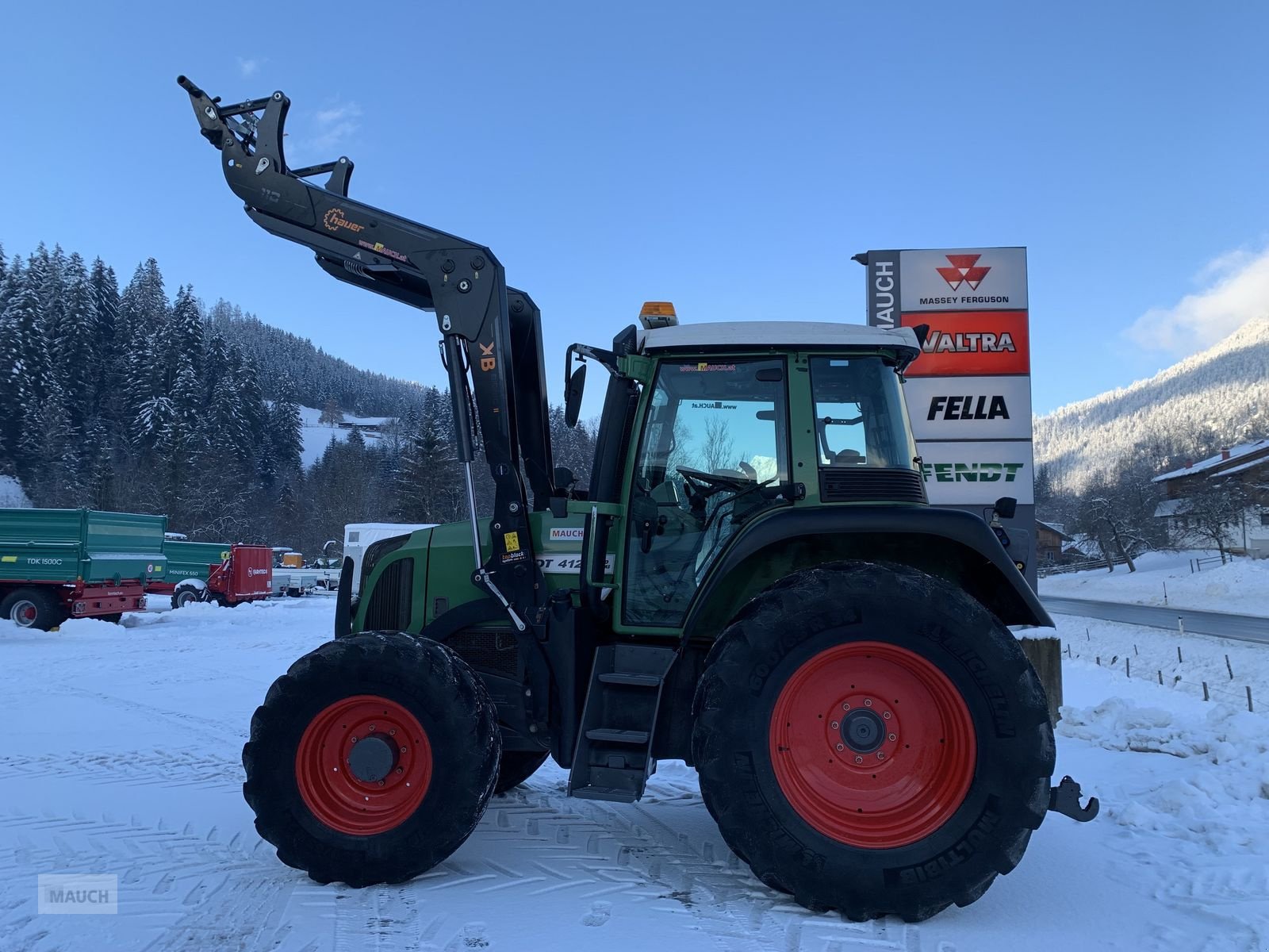 Traktor del tipo Fendt 412 Vario, Gebrauchtmaschine en Eben (Imagen 10)