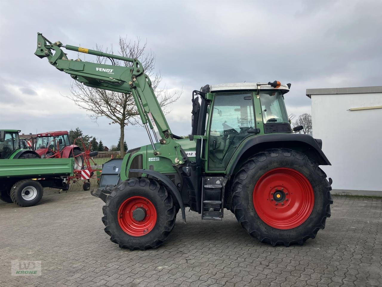 Traktor a típus Fendt 412 Vario, Gebrauchtmaschine ekkor: Spelle (Kép 1)