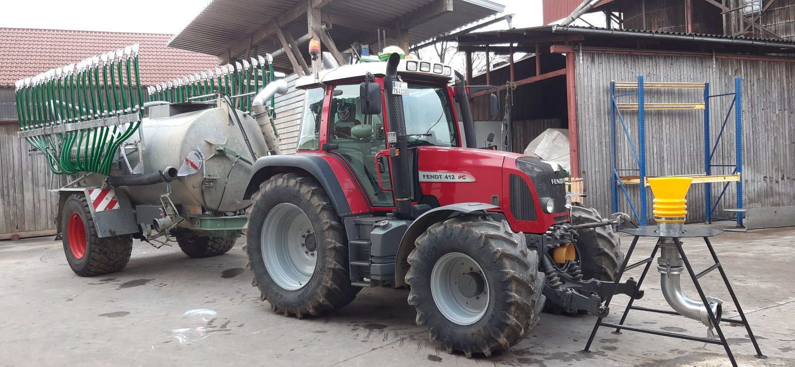 Traktor du type Fendt 412  Vario, Gebrauchtmaschine en Königsbrunn (Photo 2)