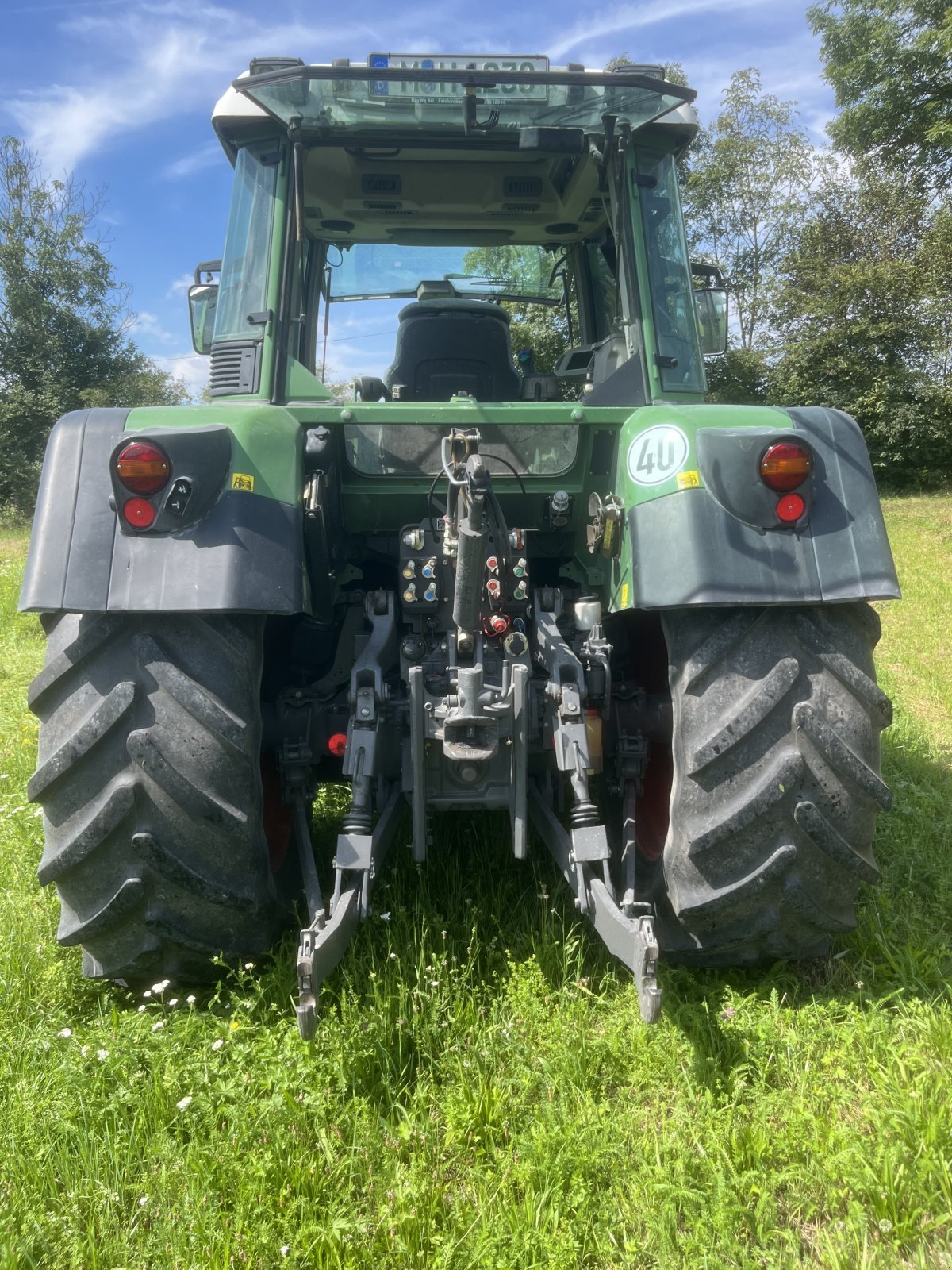 Traktor Türe ait Fendt 412 Vario, Gebrauchtmaschine içinde Ismaning (resim 2)