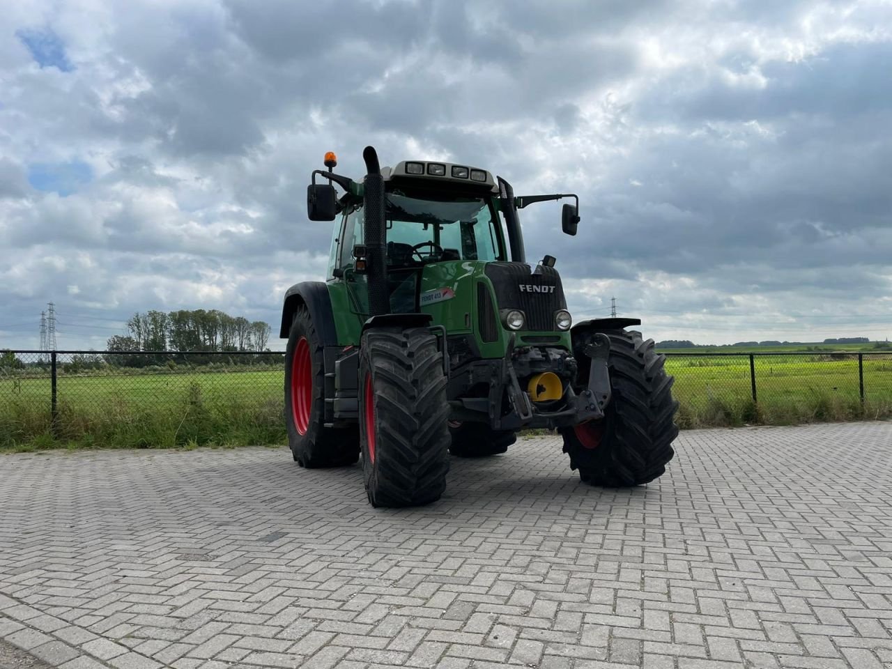 Traktor a típus Fendt 413 Vario tms, Gebrauchtmaschine ekkor: Wapenveld (Kép 10)