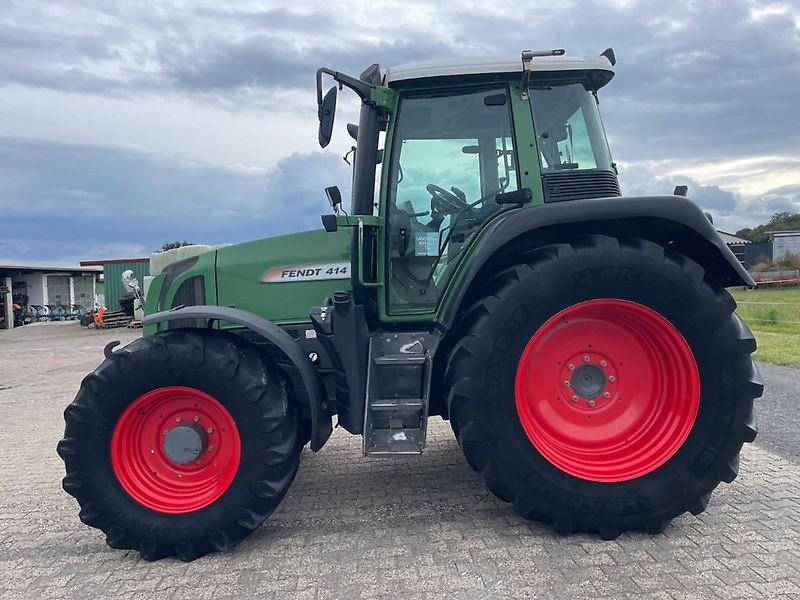 Traktor Türe ait Fendt 414 Vario TMS (wie 415), Gebrauchtmaschine içinde Steinau  (resim 8)