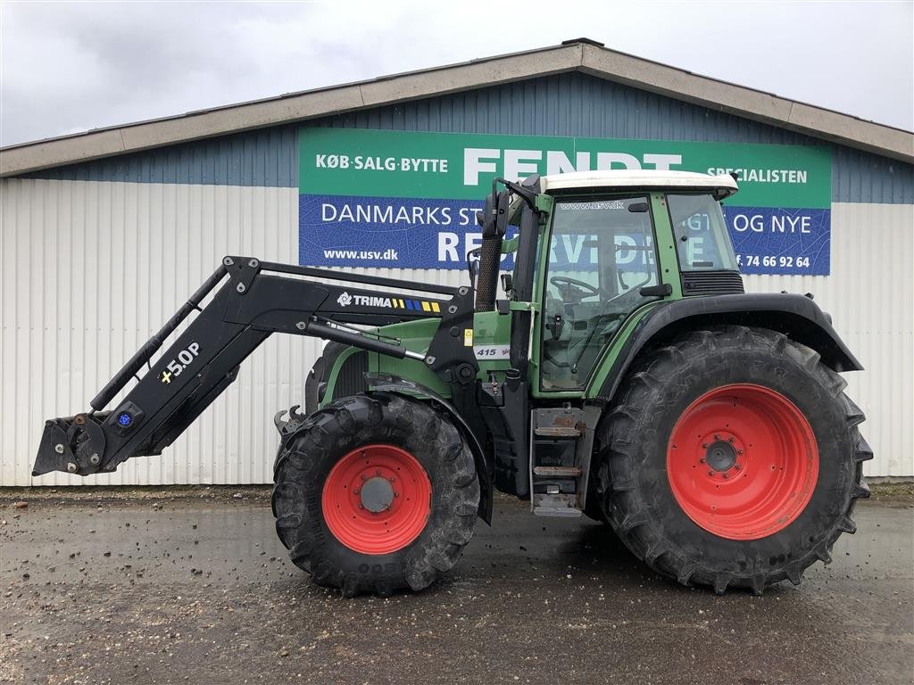 Traktor des Typs Fendt 415 VARIO TMS Med Frontlæsser Trima +5.0P, Gebrauchtmaschine in Rødekro (Bild 1)