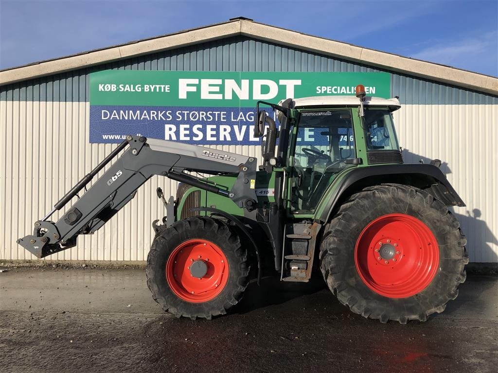 Traktor του τύπου Fendt 415 VARIO TMS Med Luftbremser og Frontlæsser Q65, Gebrauchtmaschine σε Rødekro (Φωτογραφία 1)