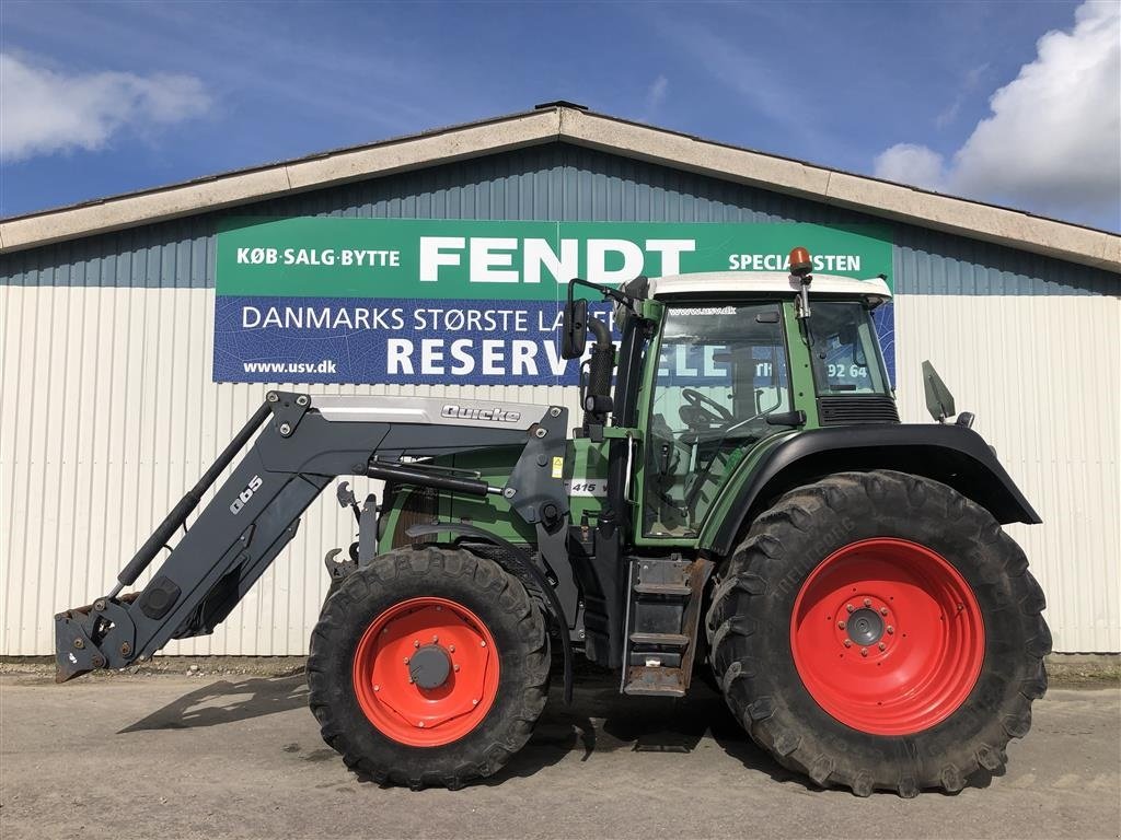 Traktor Türe ait Fendt 415 VARIO TMS Med Luftbremser og Frontlæsser Q65, Gebrauchtmaschine içinde Rødekro (resim 1)