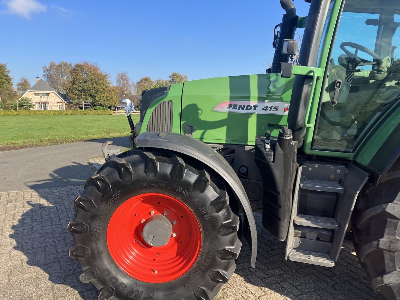 Traktor типа Fendt 415 Vario tms, Gebrauchtmaschine в Wapenveld (Фотография 9)