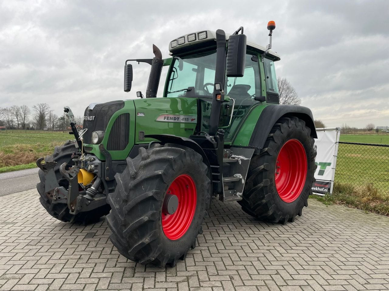 Traktor a típus Fendt 415 Vario tms, Gebrauchtmaschine ekkor: Wapenveld (Kép 2)