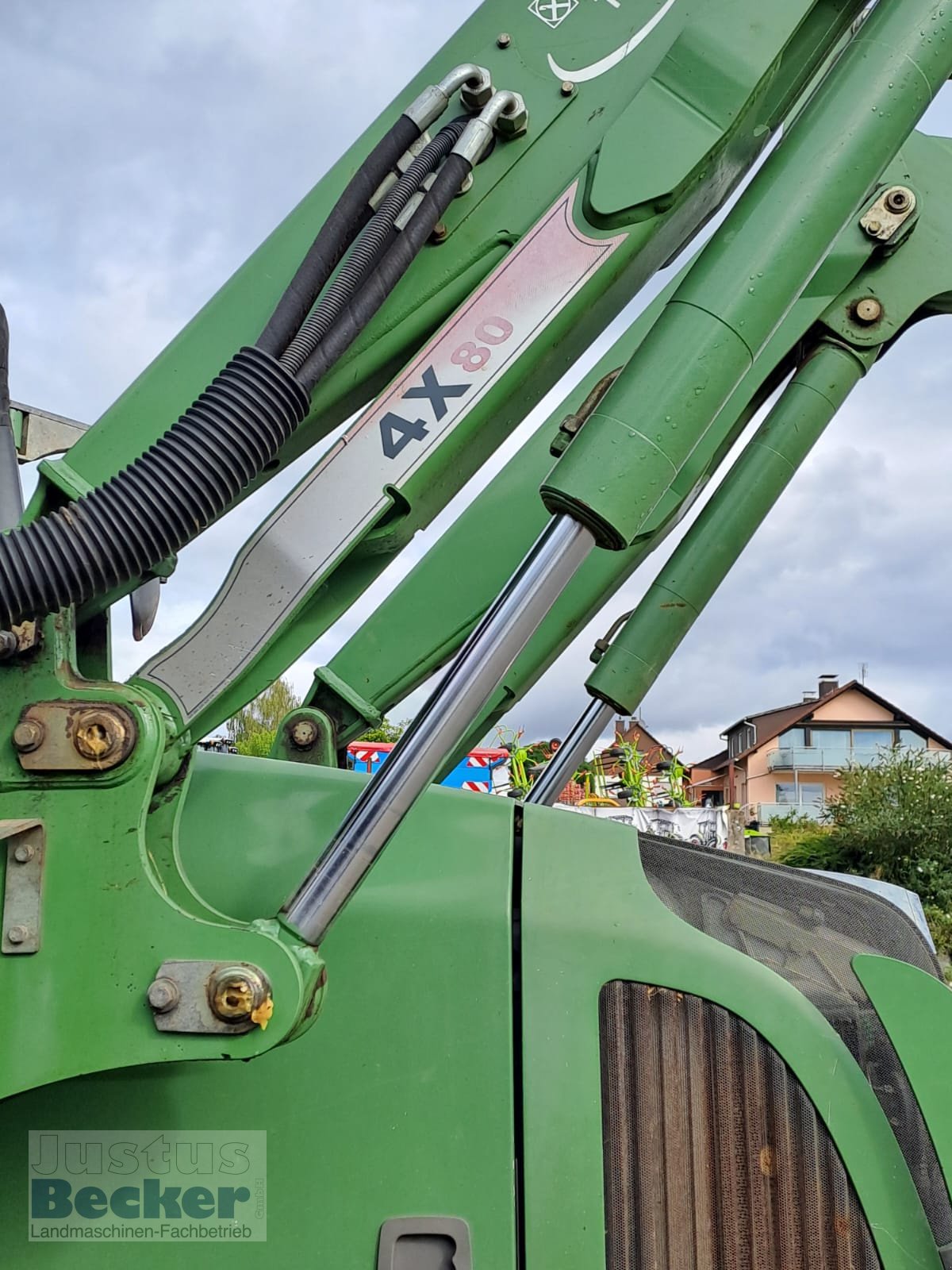 Traktor des Typs Fendt 415 Vario TMS, Gebrauchtmaschine in Weimar-Niederwalgern (Bild 9)