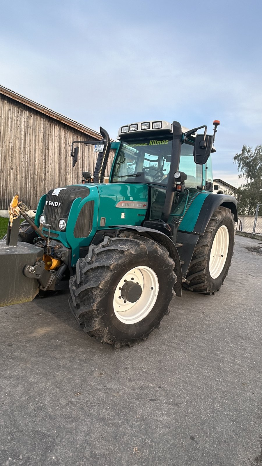 Traktor Türe ait Fendt 415 Vario Tms, Gebrauchtmaschine içinde Hutturm (resim 1)