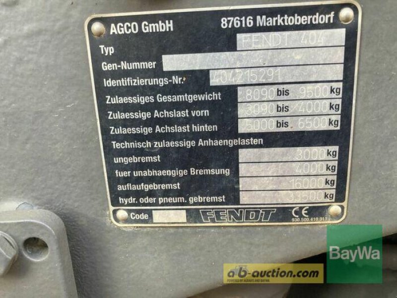 Traktor del tipo Fendt 415 VARIO, Gebrauchtmaschine In Obertraubling (Immagine 3)